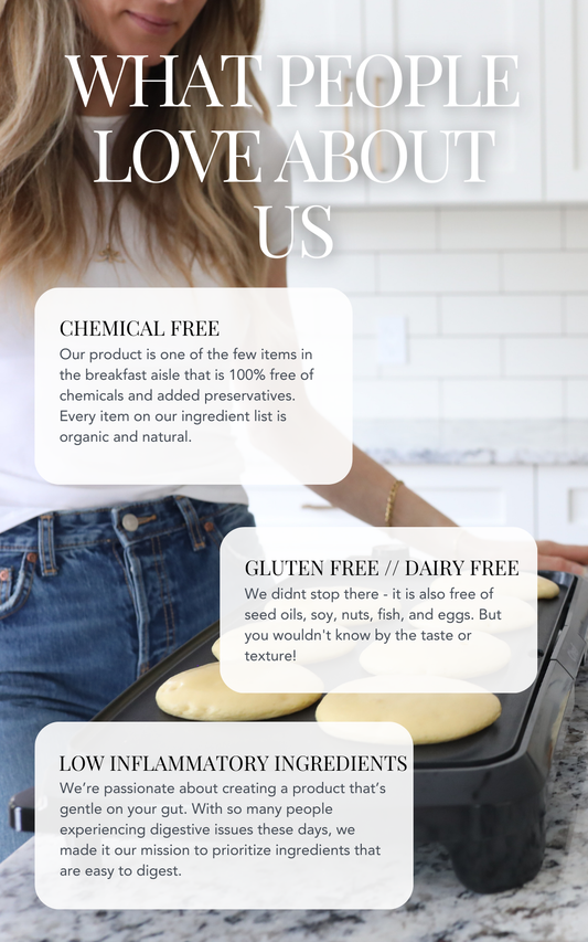 Pantry Stock Up Bundle - Gluten Free Just Add Water Waffle/Pancake Mix