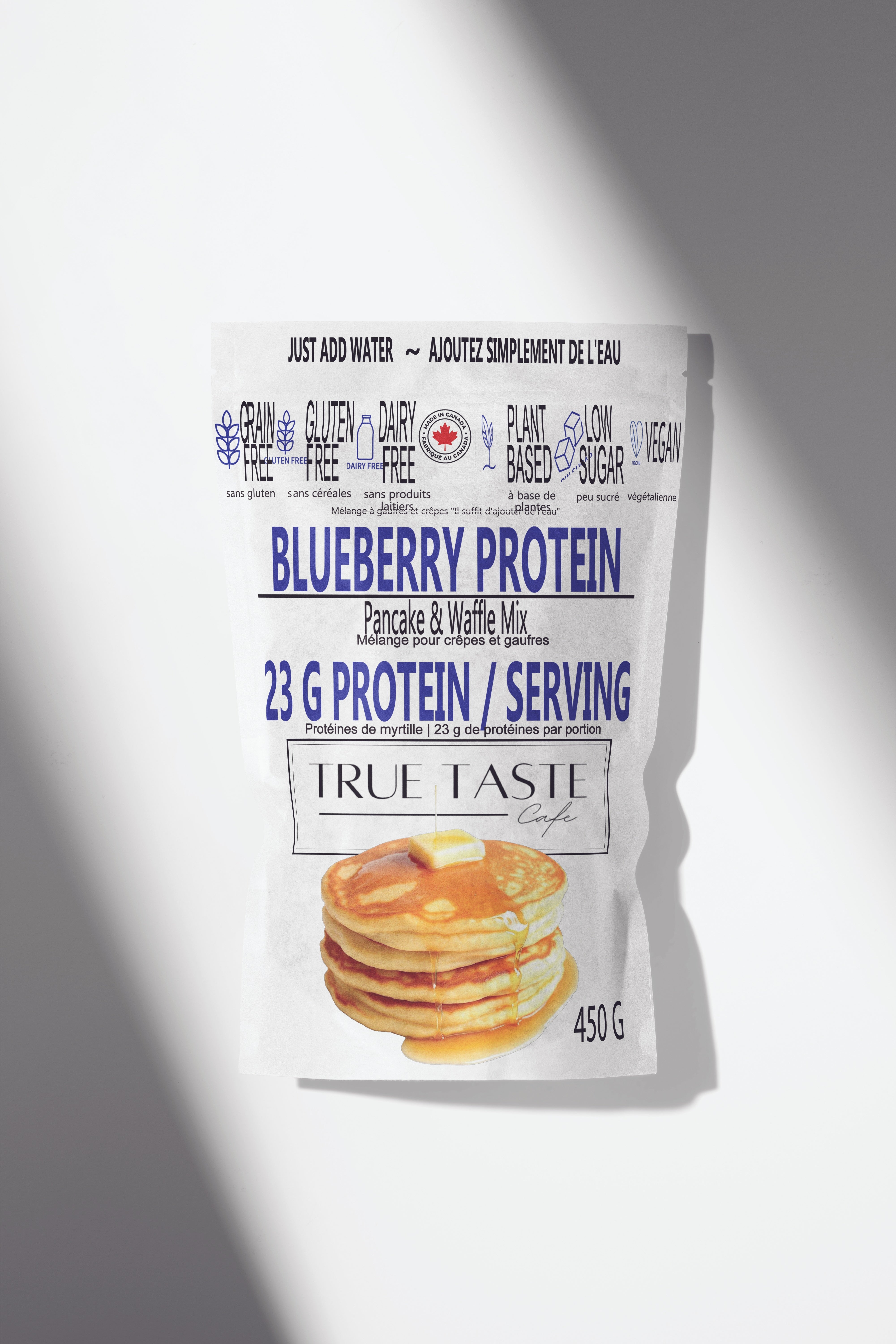 Blueberry Protein GF & DF Waffle & Pancake Mix