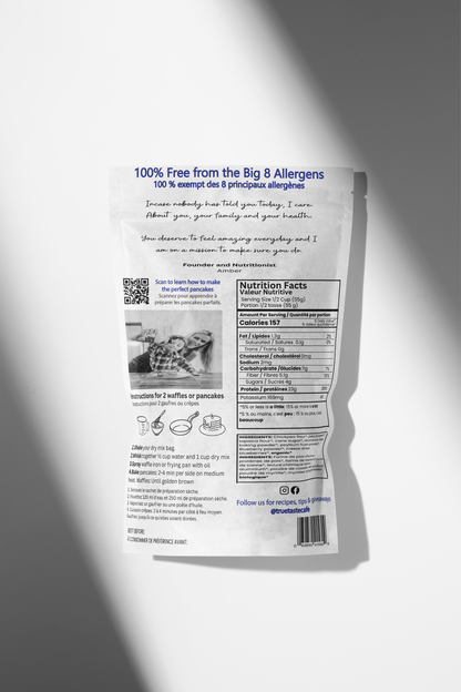 Pantry Stock Up Bundle - Gluten Free Just Add Water Waffle/Pancake Mix