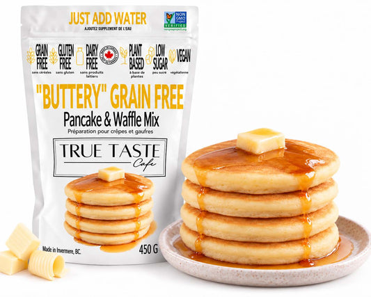 "Buttery" Grain Free GF & DF Waffle & Pancake Mix