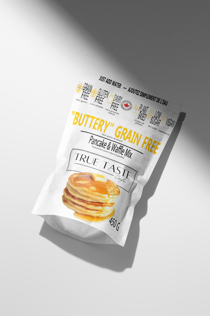 "Buttery" Grain Free GF & DF Waffle & Pancake Mix
