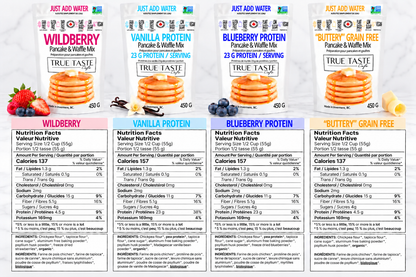 Pantry Stock Up Bundle - Gluten Free Just Add Water Waffle/Pancake Mix
