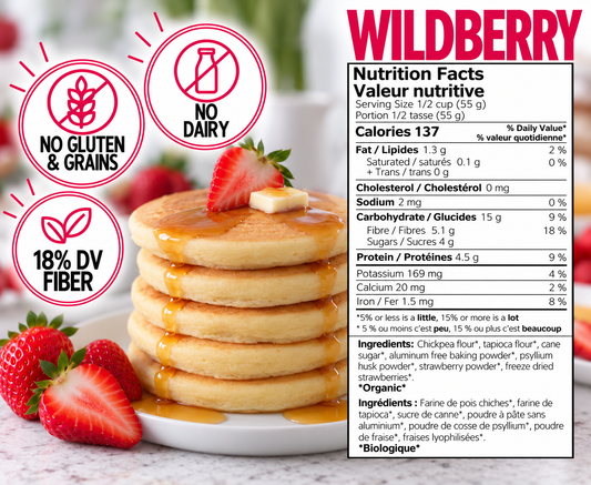 Wildberry GF & DF Waffle & Pancake Mix