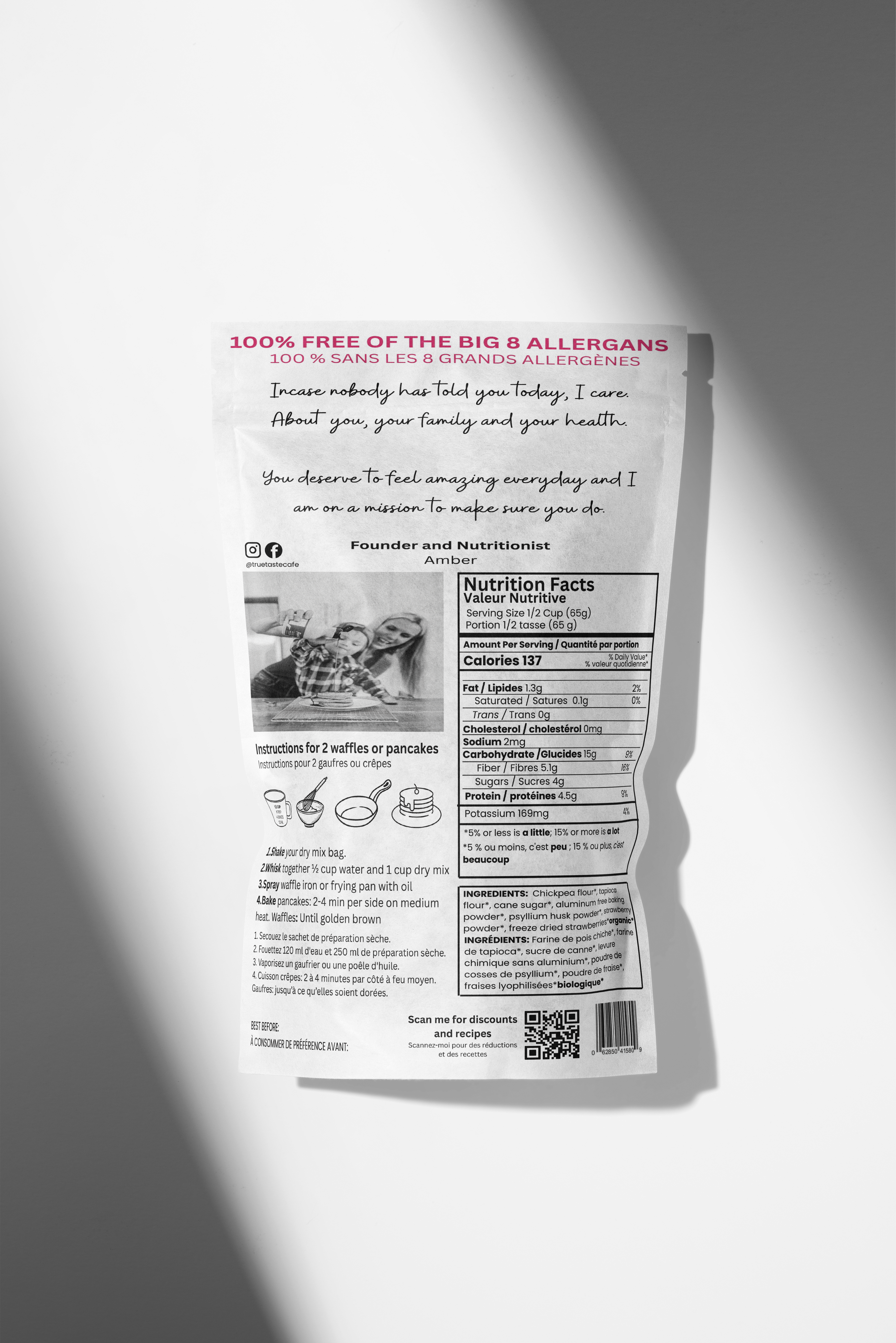 GF & DF Wildberry Waffle & Pancake Mix