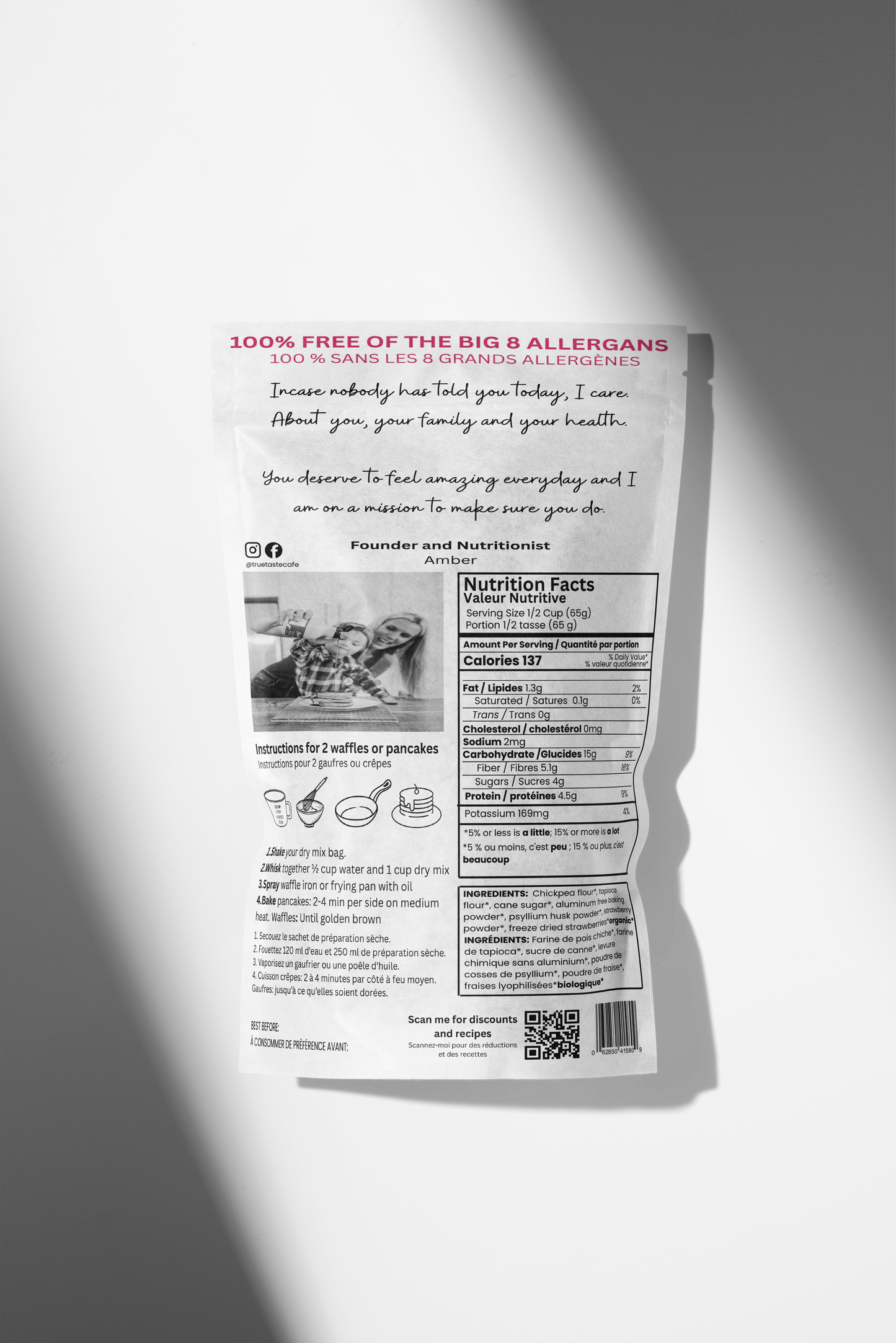 GF & DF Wildberry Waffle & Pancake Mix